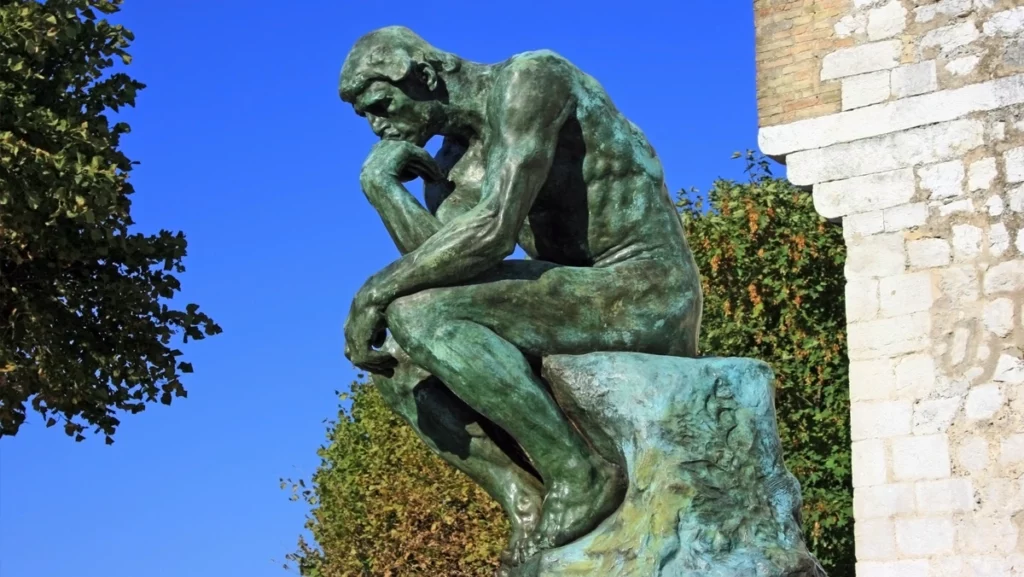 Statue of the Thinker.
